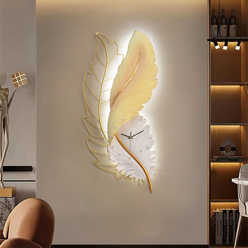 Light Unique Wall Clock Minima - Resin Art Clock ulasan dan harga