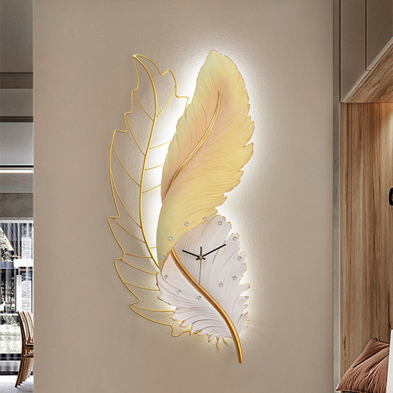 Light Unique Wall Clock Minima - Resin Art Clock ulasan dan harga