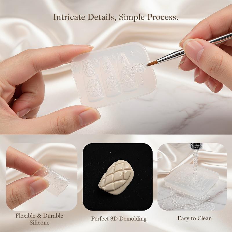 Beginner-Friendly Silicone Nai - Resin Art Using Flowers ulasan dan harga
