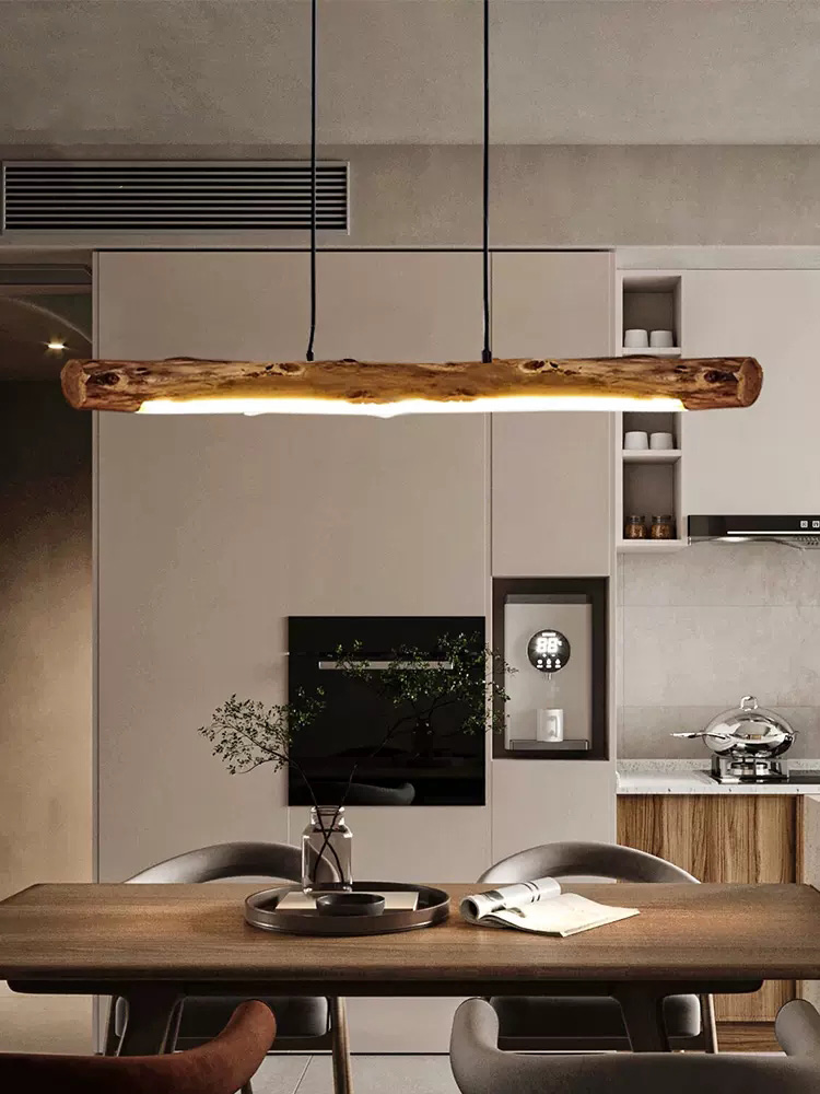 LED Wood Pendant Lights Resin  - Resin Art On Wood ulasan dan harga
