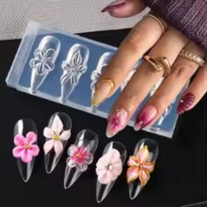 Silicone 3D Hibiscus Flower Na - Resin Art Using Flowers ulasan dan harga