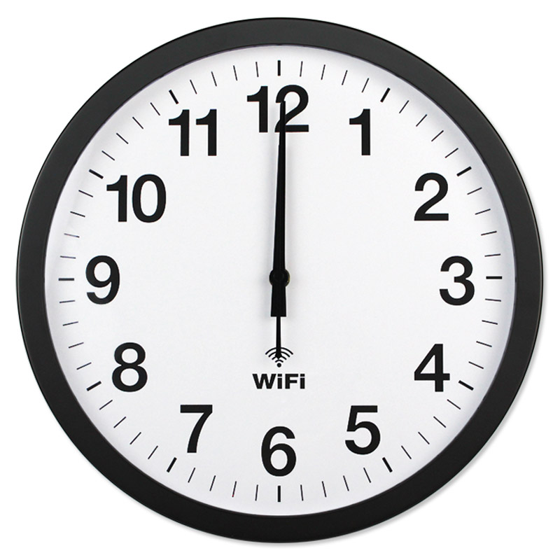 Smart clock WIFI automatic tim - Resin Art Clock ulasan dan harga