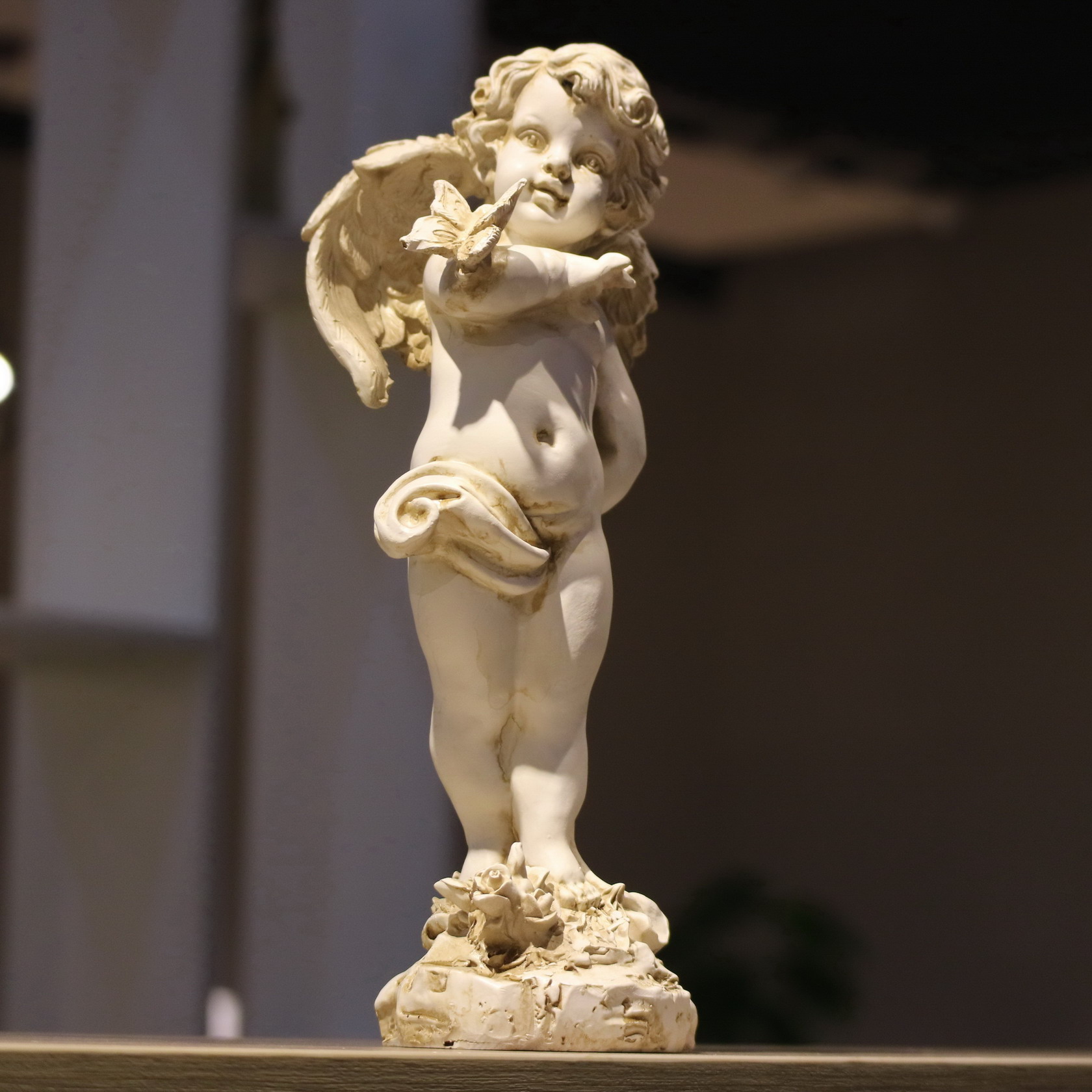 Retro Resin Angel Figurine 29c - Resin Art Gift For Wedding ulasan dan harga