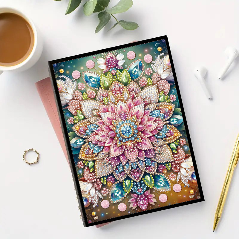 1 DIY Diamond Art Painting Set - Resin Art Flower ulasan dan harga
