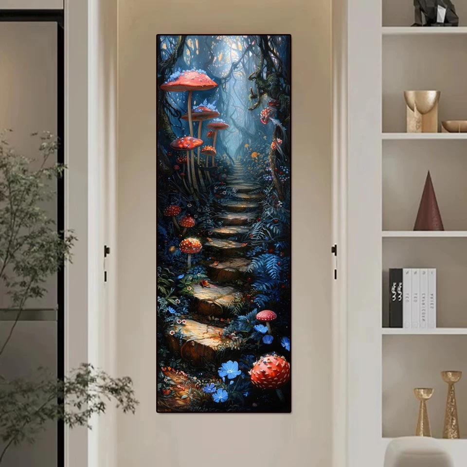 Diamond Embroidery DIY Dream W - Resin Art Clock ulasan dan harga