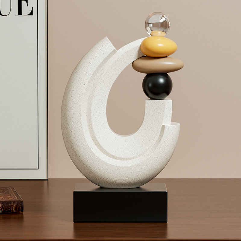 Home Decor Lucky Stone Statue  - Resin Art Gift For Wedding ulasan dan harga