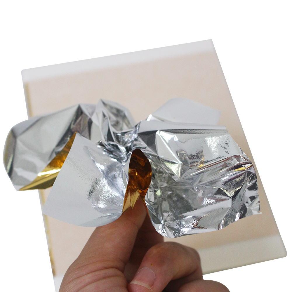 100pcs Imitation Gold Leaf Foi - Resin Art Gift For Wedding ulasan dan harga