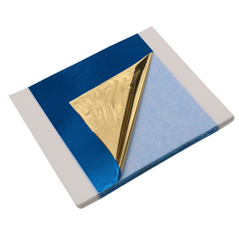 100pcs Imitation Gold Leaf Foi - Resin Art Gift For Wedding ulasan dan harga