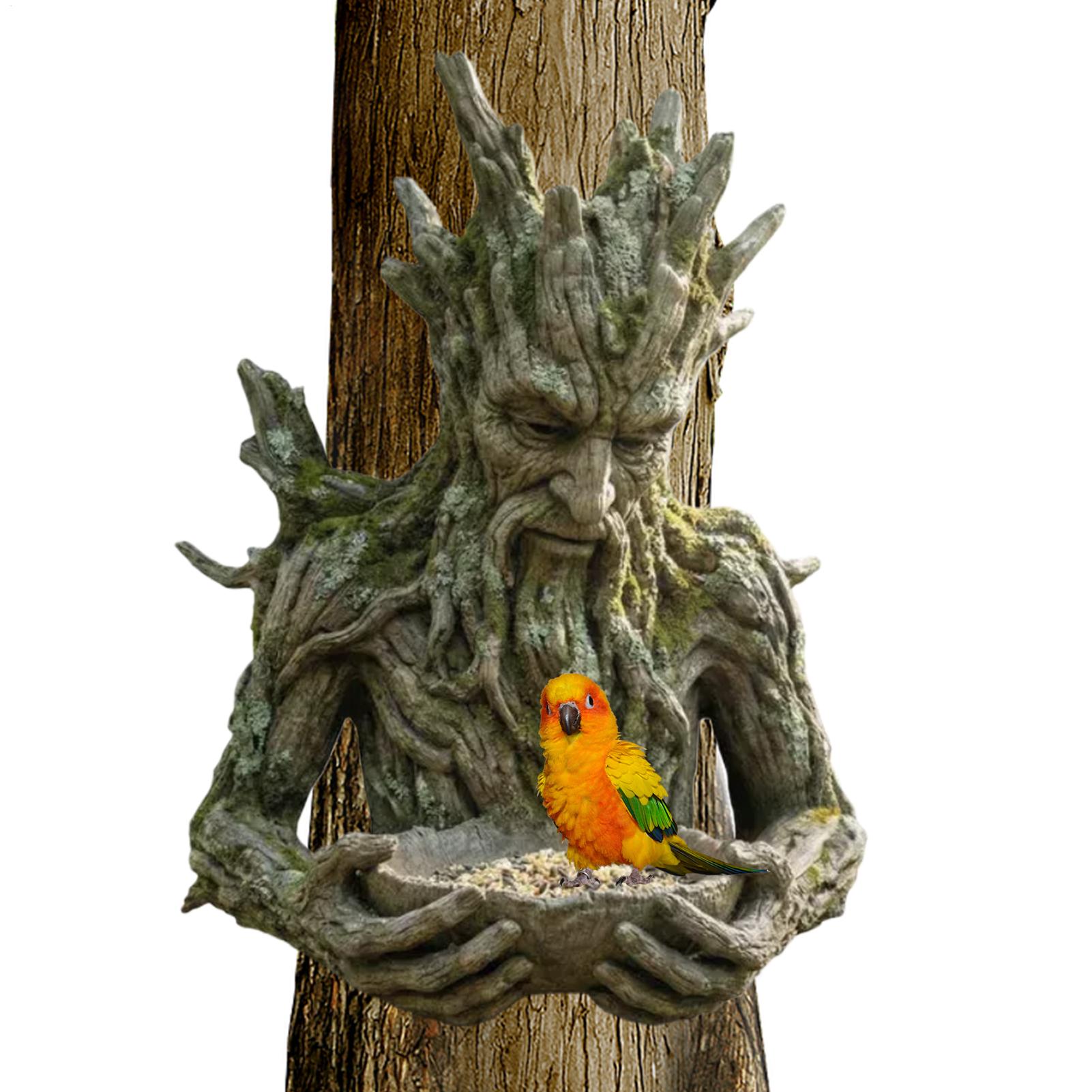 Mounted on Tree Bird Feeder We - Resin Art On Wood ulasan dan harga