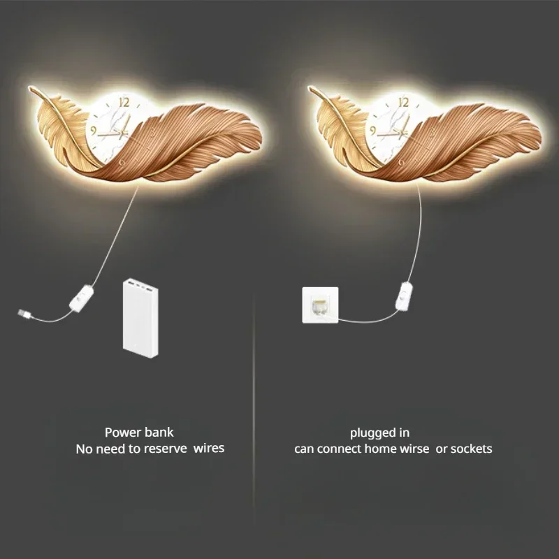 Art Clocks LED Wall Clock Ligh - Resin Art Clock ulasan dan harga