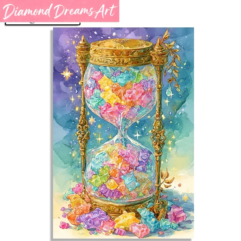 Frameless, Fairy Dust Diamond  - Resin Art Clock ulasan dan harga