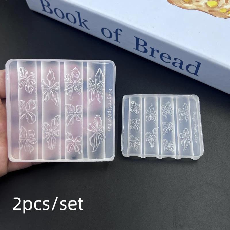 3D Lily Nail Silicone Molds 2  - Resin Art Using Flowers ulasan dan harga