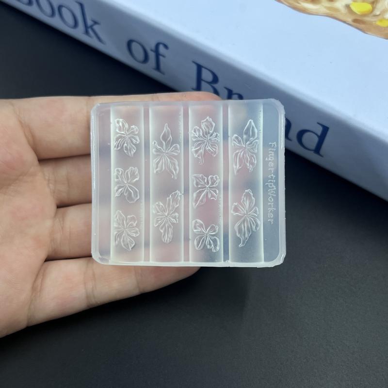 3D Lily Nail Silicone Molds 2  - Resin Art Using Flowers ulasan dan harga