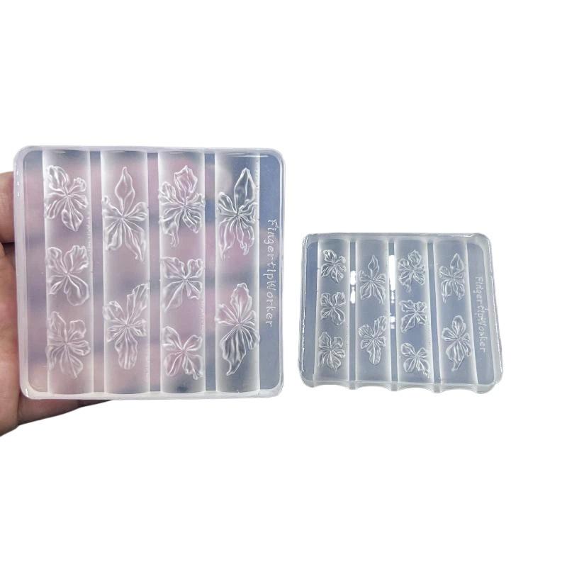 3D Lily Nail Silicone Molds 2  - Resin Art Using Flowers ulasan dan harga
