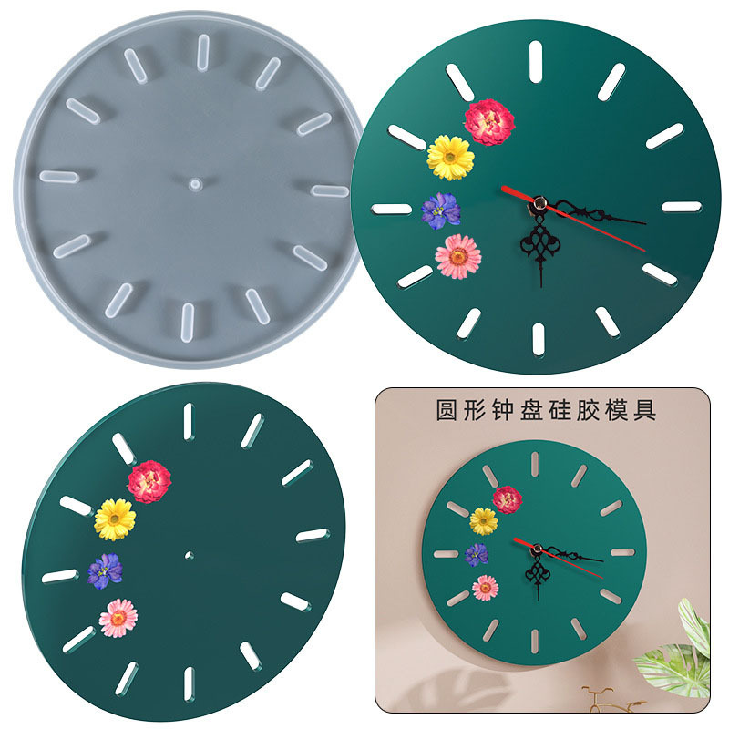 World Map Lotus Leaf Sakura Cl - Resin Art Clock ulasan dan harga