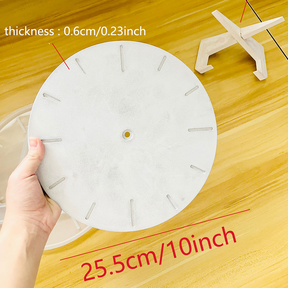 Clock Dial Stand Mold DIY Mobi - Resin Art Clock ulasan dan harga