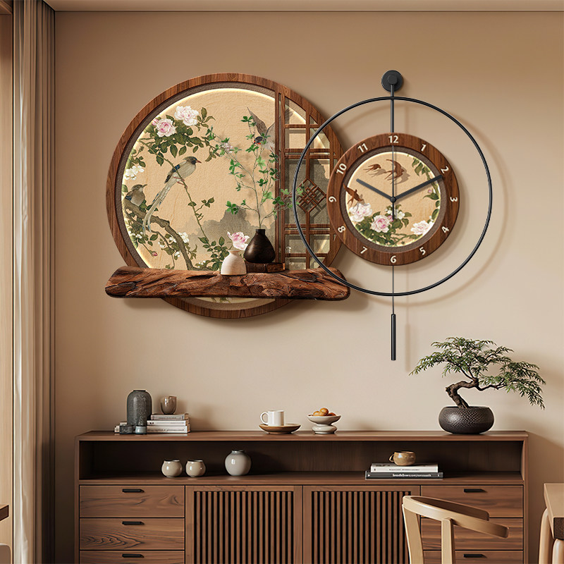 New Chinese Restaurant Decorat - Resin Art On Wood ulasan dan harga