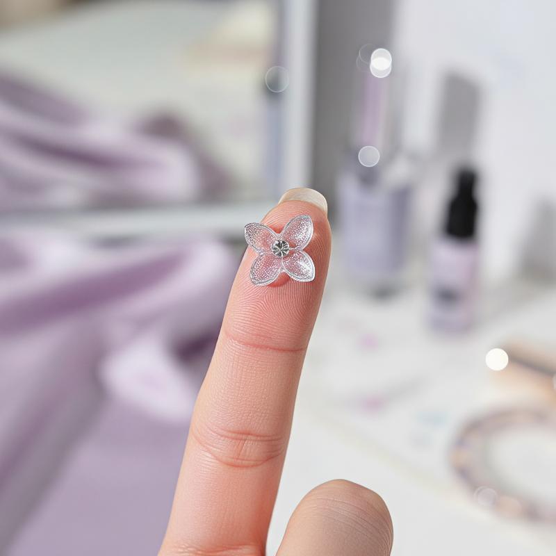 3D Rhinestone Butterfly Flower - Resin Art Using Flowers ulasan dan harga