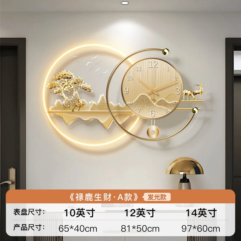 Art Mural Wall Clocks Luxury D - Resin Art Clock ulasan dan harga