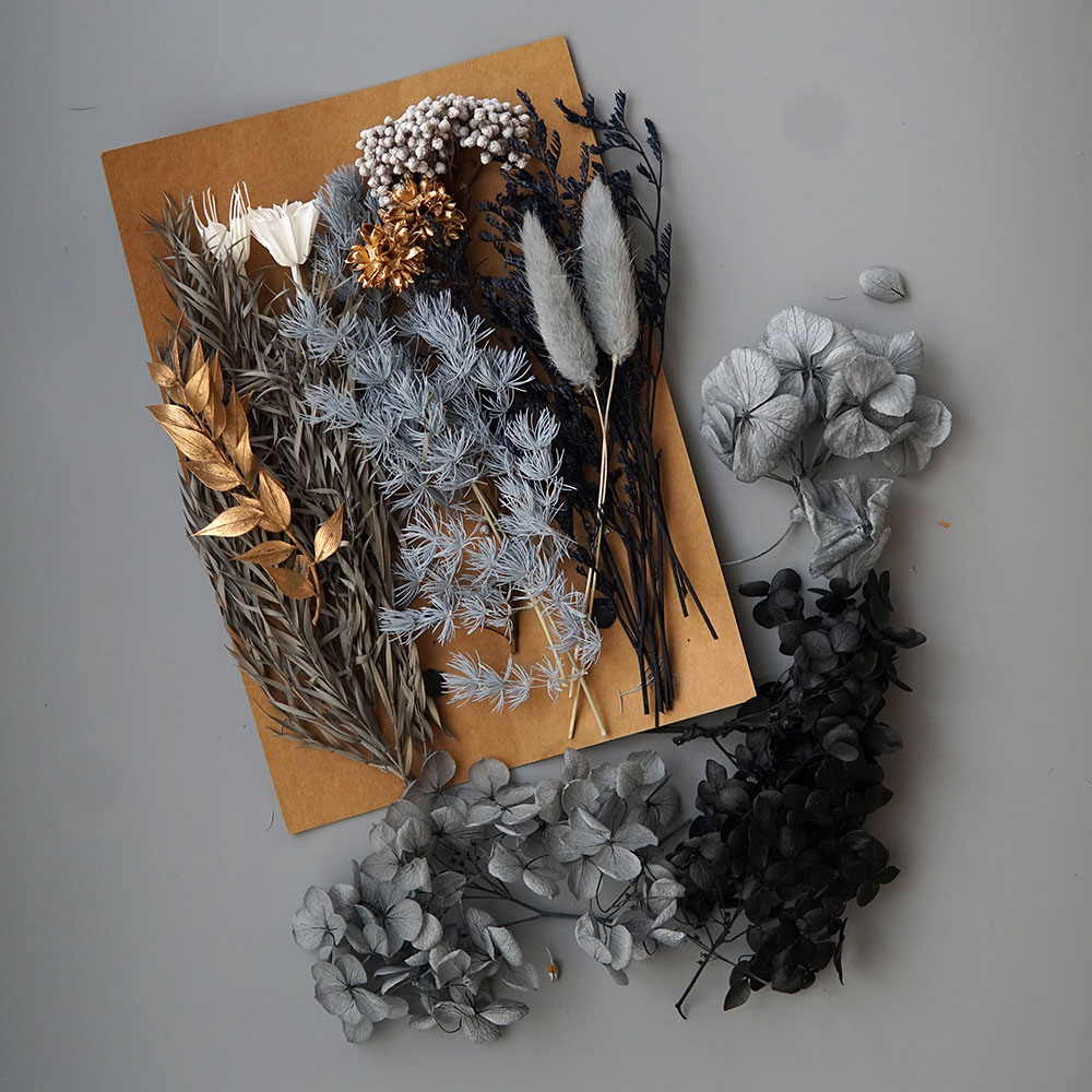 1 Pack Artificial Plants Dried - Dried Flower Pressed ulasan dan harga