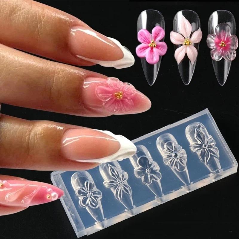 Silicone 3D Flower Nail Mold f - Resin Art Using Flowers ulasan dan harga