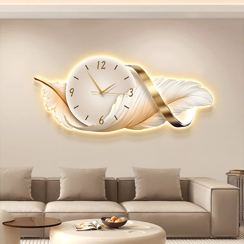 Big Size Metal Wall Art Clock  - Resin Art Clock ulasan dan harga