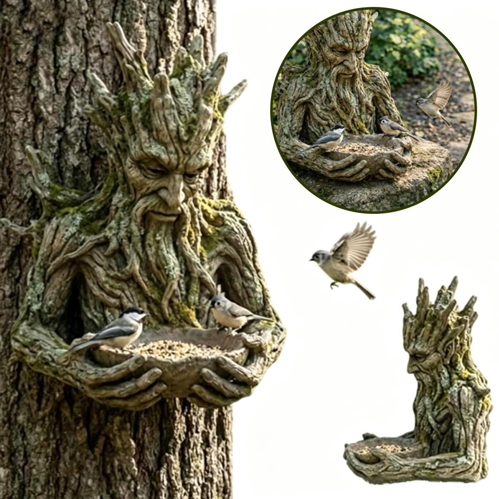 Mounted on Tree Bird Feeder We - Resin Art On Wood ulasan dan harga