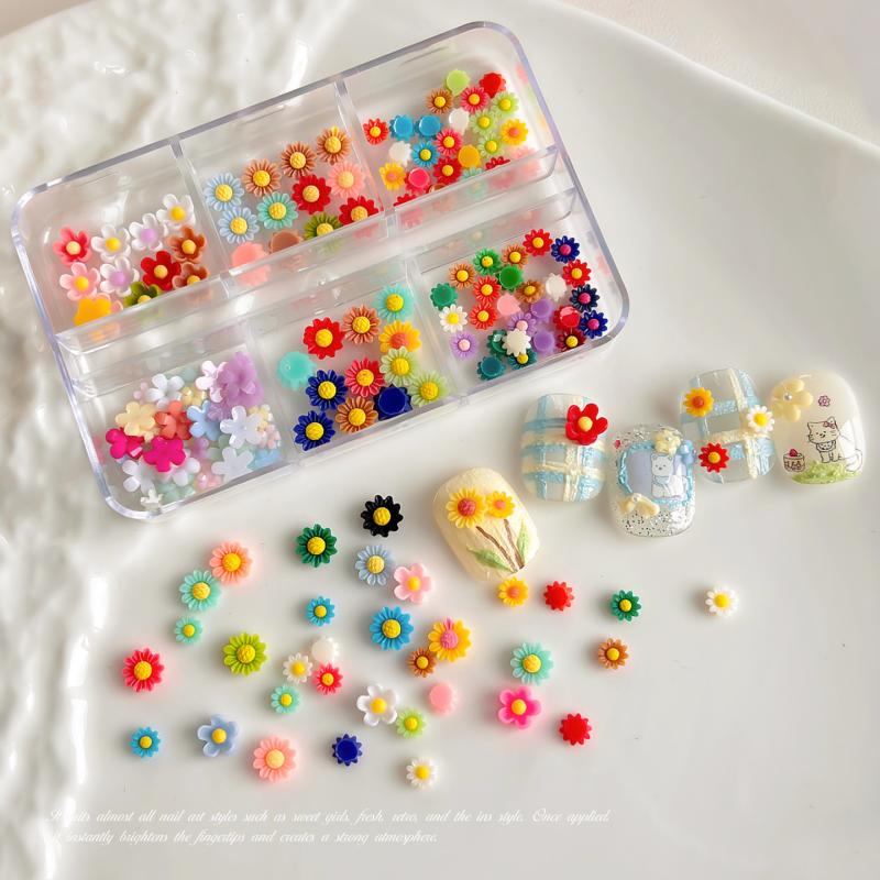 Summer Vibe Sunflower Nail Cha - Resin Art Using Flowers ulasan dan harga