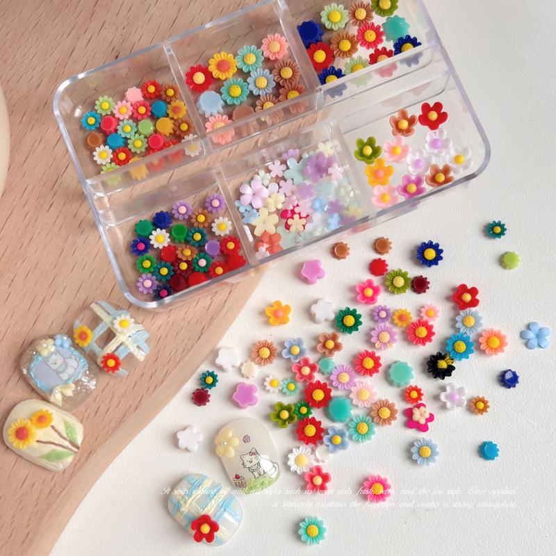 Summer Vibe Sunflower Nail Cha - Resin Art Using Flowers ulasan dan harga