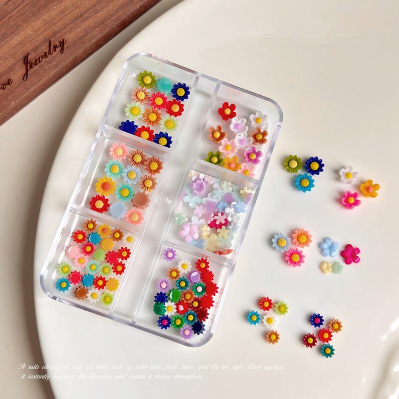 Summer Vibe Sunflower Nail Cha - Resin Art Using Flowers ulasan dan harga