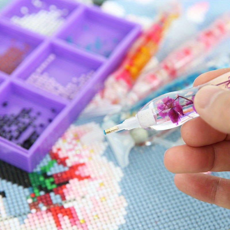 1set Flower Design Resin 5D Di - Resin Art Flower ulasan dan harga